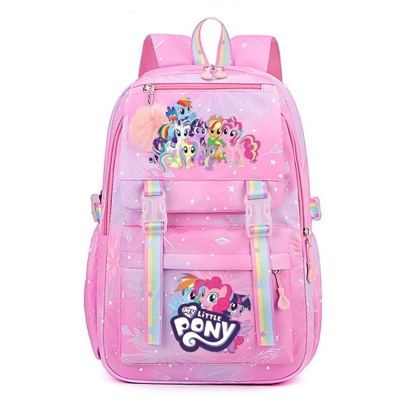 Рюкзак My Little Pony Женский Большой Вместимости Студенческий Модный Женский Для Ноутбука Школьные Сумки Девочки Дорожные Школьные Сумки YK2