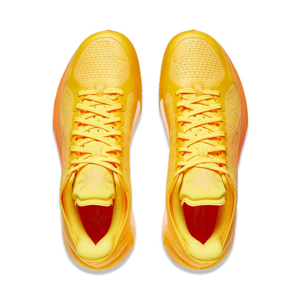 Li Ning Liren 4 V2 Манговый Желтый BOOM Низкие Баскетбольные Кроссовки Унисекс Неоновый Манговый Желтый ABAU037-5