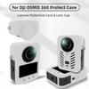 Защитный чехол и крышка для объектива для 360-градусной камеры DJI Osmo, модный цвет, силиконовый, противоударный, пылезащитный, чехол на все тело, аксессуары для камеры