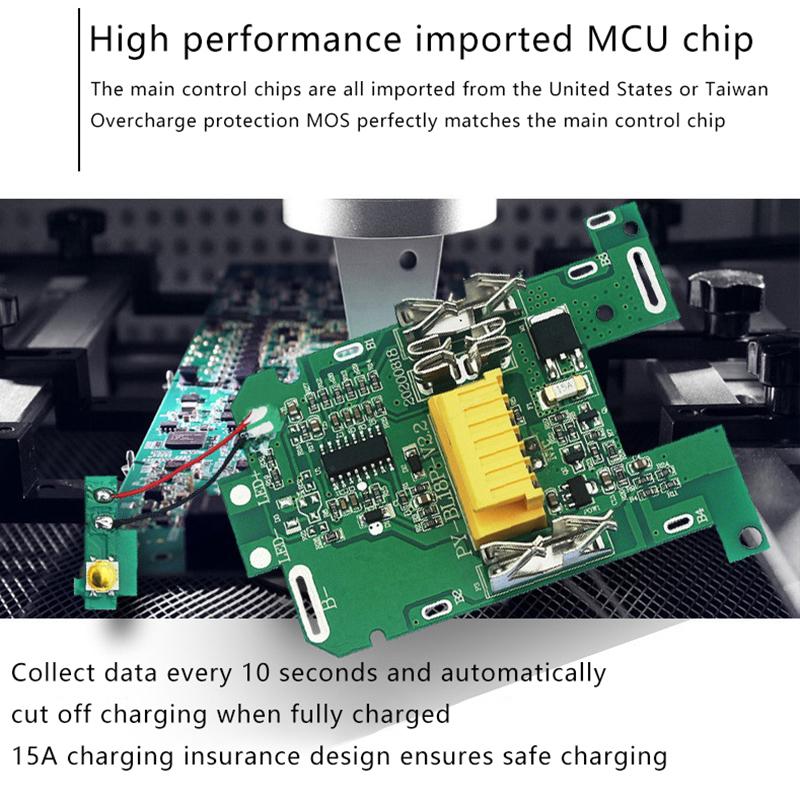 BL1830 Li-Ion Аккумуляторная плата BMS PCB Зарядная плата защиты для 18В инструмента