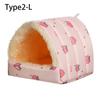 Cage Comfortable Rabbit Squirrel Guinea Pig Nest Small Animal Sleeping Bed Warm Mat Hamster House