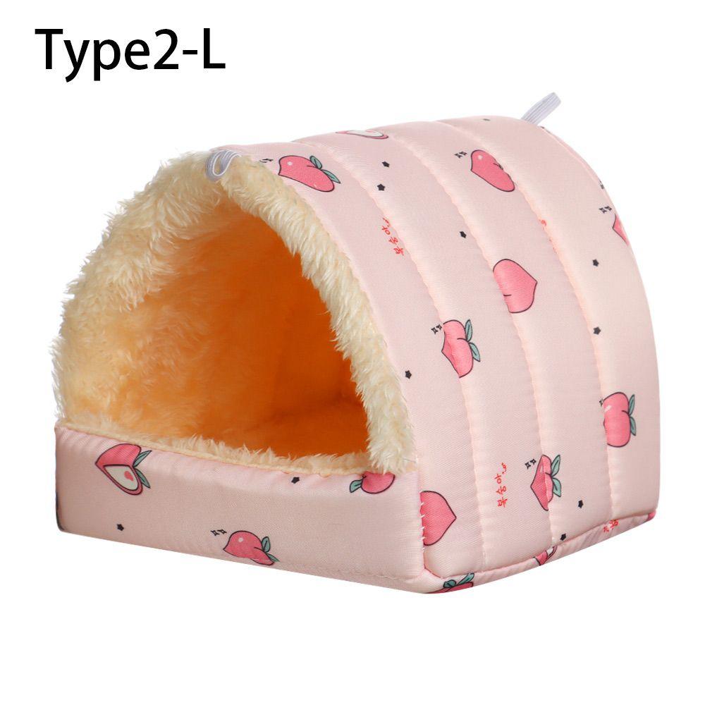 Cage Comfortable Rabbit Squirrel Guinea Pig Nest Small Animal Sleeping Bed Warm Mat Hamster House