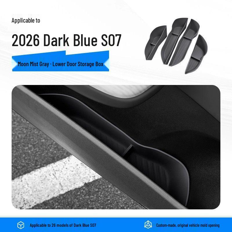 Compatible with 26 Models: Deep Blue S07 Car Door Storage Box & Center Console Decoration Accessories