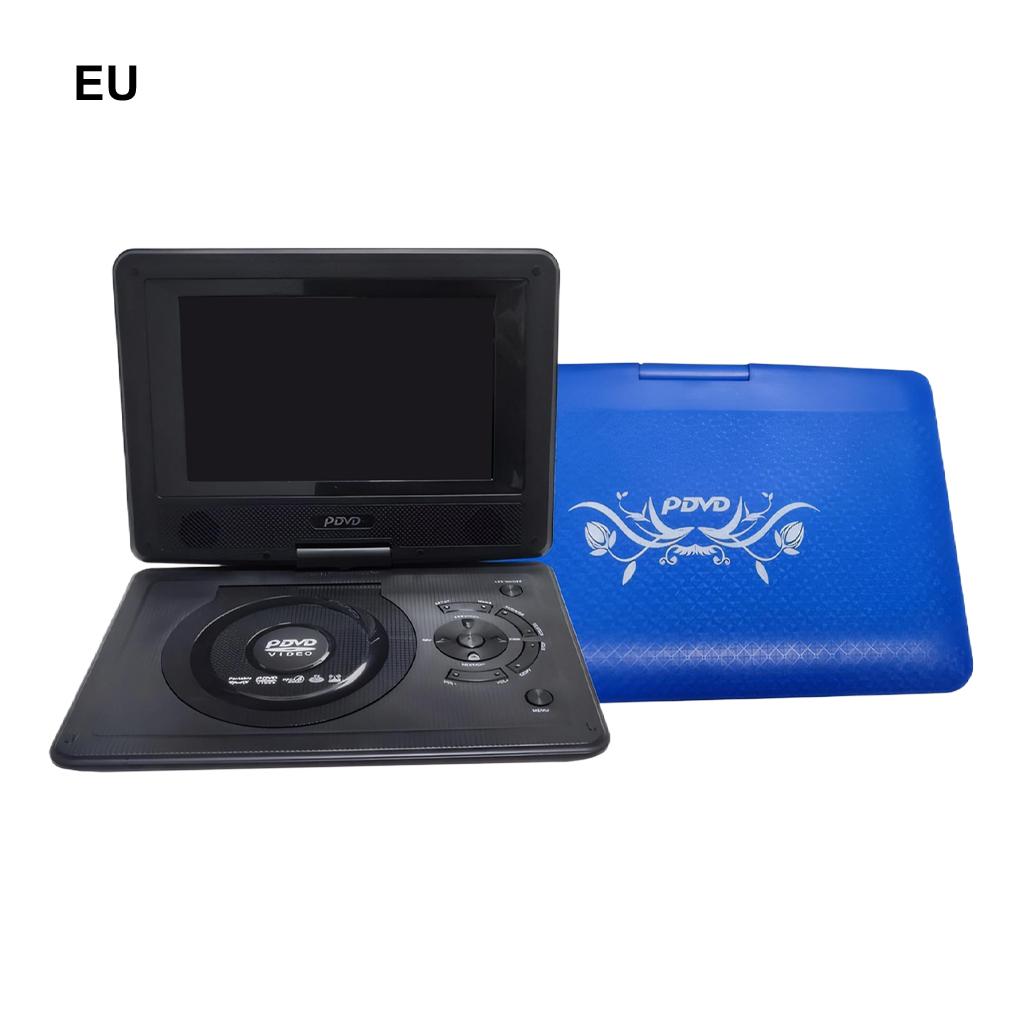 14 Портативный ЖК-телевизор DVD-плеер с антенной HD Большой экран Поддержка игр и FM-радио Автомобильный DVD-плеер