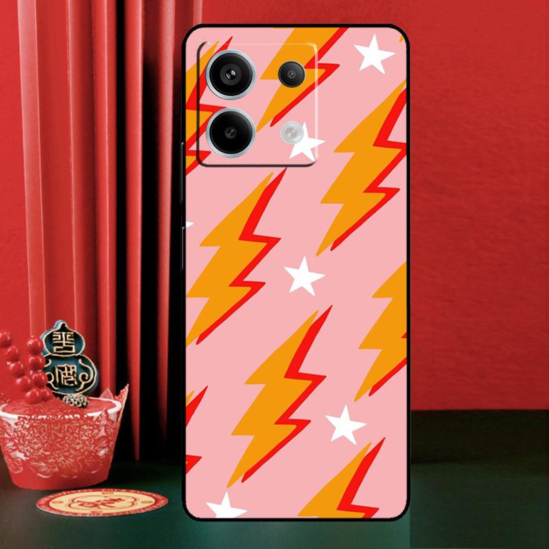 Lightning Bolt For Xiaomi Redmi Note 14 Pro 13 12 11 9 10 9S 10S 11S 12S Redmi 13C 10C 12C 14C Phone Case