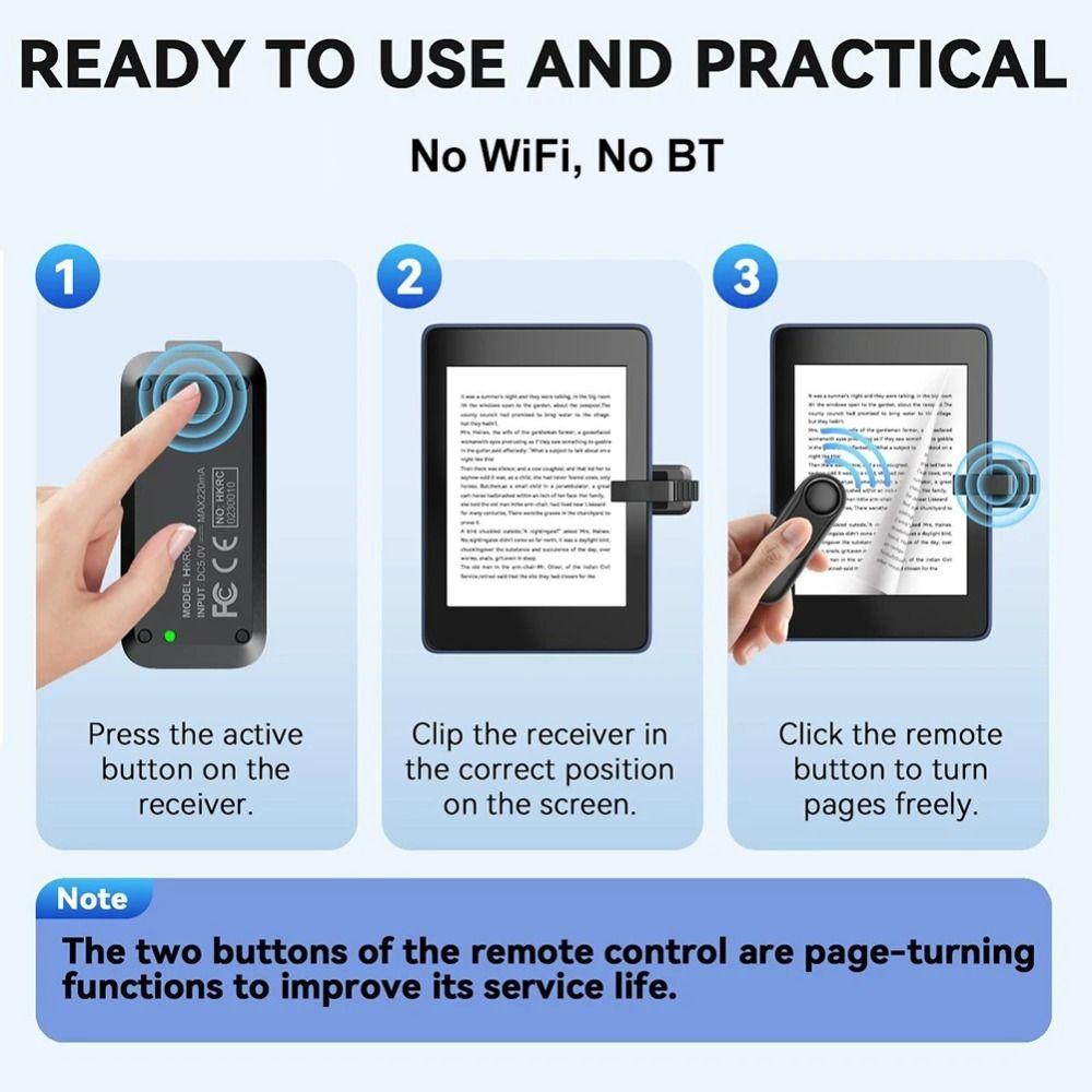 Пульт для перелистывания страниц, беспроводное управление, пульт для камеры для Kindle, помощь в чтении