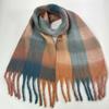 Scarf Warm Scarf Large Shawl Plaid Plaid