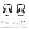 Caliper Style Front and Rear Brake Set Front and Rear Rim Brake Set NEW V Brake Set  Road Bike