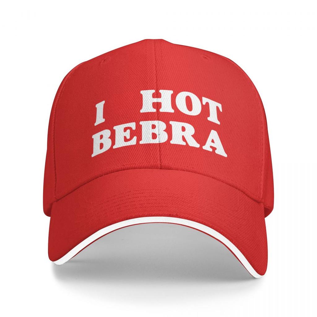 Кепка I Heart Hot Bebra I Love Hot Bebra, бейсболка, детская шапка, зимняя кепка унисекс, женская кепка