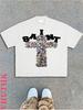 Printed Tshirt Pattern Unisexs Summer Round Neck Short Sleeved Casual Pure Cotton Print Y2K Style Y2K Summer Top