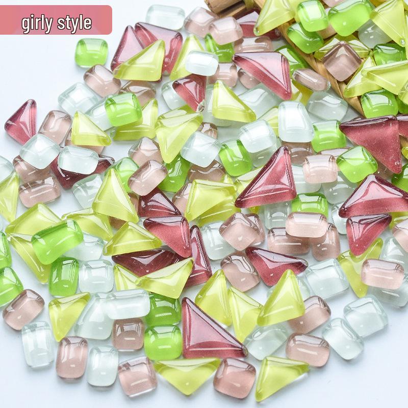 DIY Creative Mosaic Toy Kit with Crystal Beads for Girls