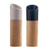 2pcs Manual Pepper and Salt Mill Wide Application and Exquisite Exquisite Appearance Wood Pepper Mill Easy