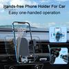 Автомобильное крепление для телефона на вентиляционном отверстии, сверхстабильное, простое в установке, надежное удержание, прочный, антикоррозийный, износостойкий автомобильный держатель для телефона