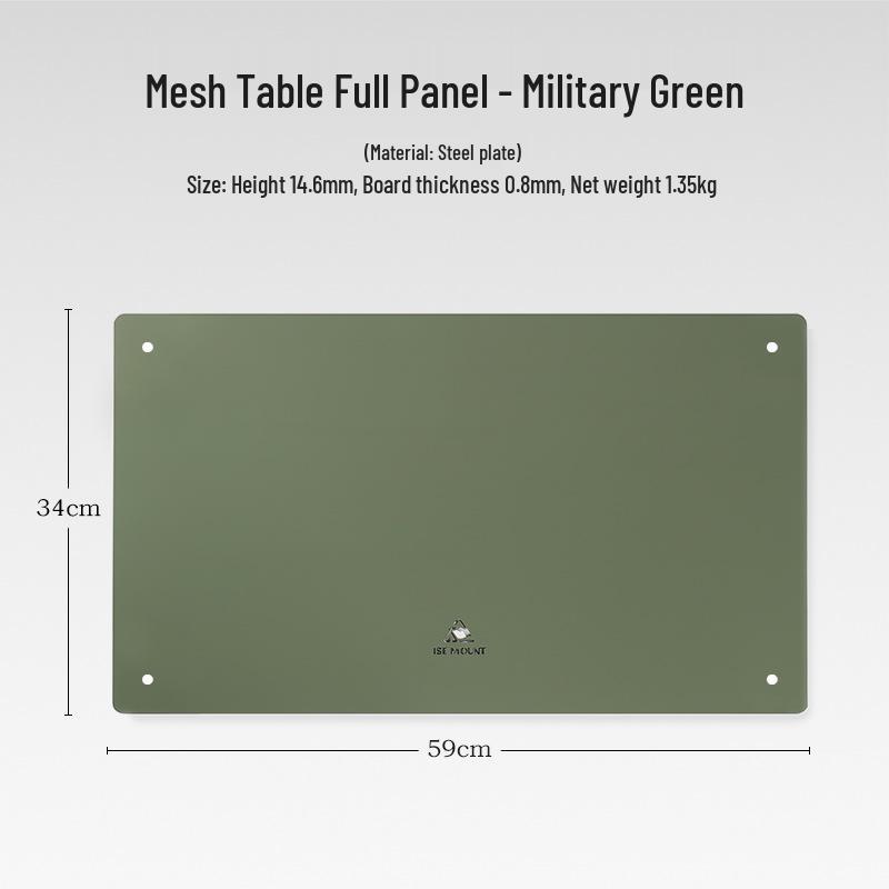 Outdoor Tabletop BBQ Connector Plate for Camping Tables