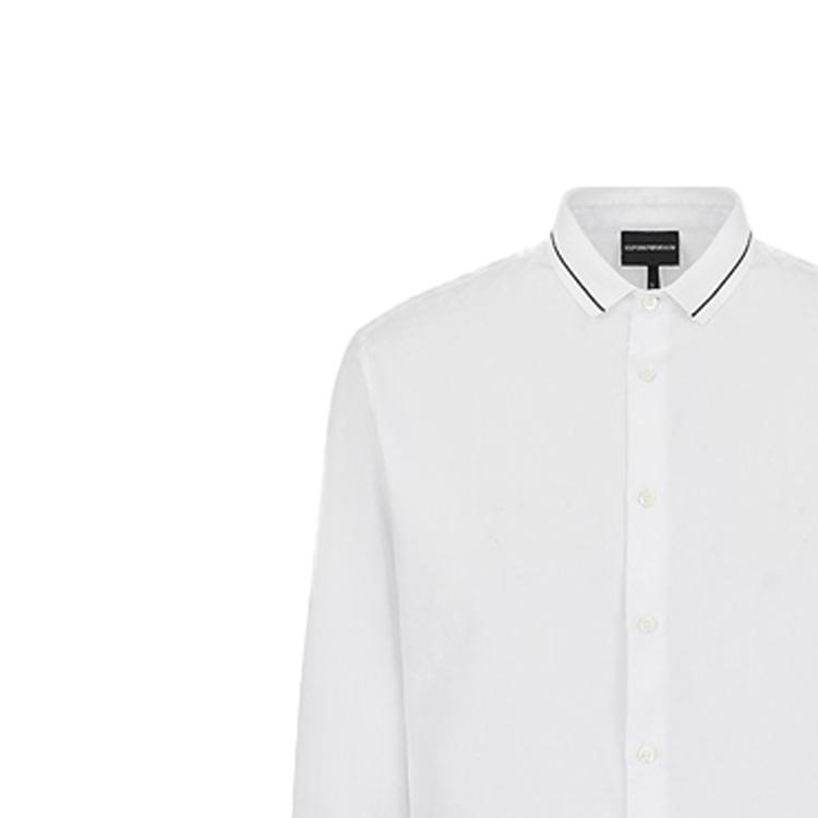 EMPORIO ARMANI Shirt Men's White 6K1CD2-1NI5Z-F103