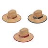 Straw Hat Western Cowboy Sle Outdoor Summer Beach Fishing Sun Protection Hat Unisex Ideal For Construction Sites