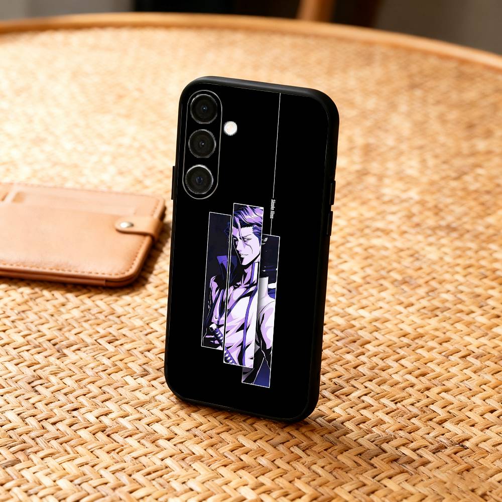 Чехол для телефона B-Bleach Anime A-Aizen для Samsung A73,72,71,53,52,51,22,91,80, Мягкий черный чехол