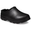 Crocs Dylan Lined Clog Удобные и универсальные поварские туфли с защитой носка от истирания, тапочки унисекс, черные