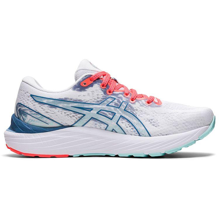 Asics Женские беговые кроссовки Gel-Cumulus 23 Белый Серый Floss 1012B159-960