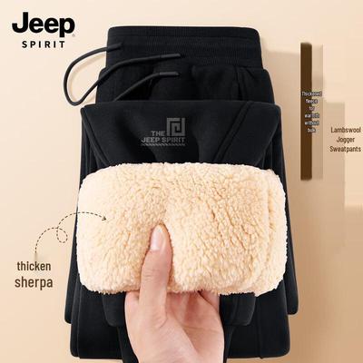 Мужские спортивные штаны на флисовой подкладке JEEP SPIRIT