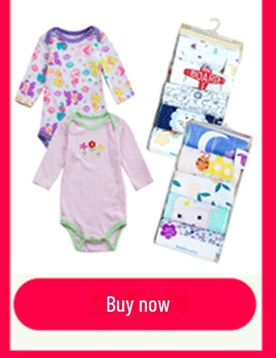 Комбинезон для новорожденных с ножками - повседневный комбинезон на весну/лето для ползания