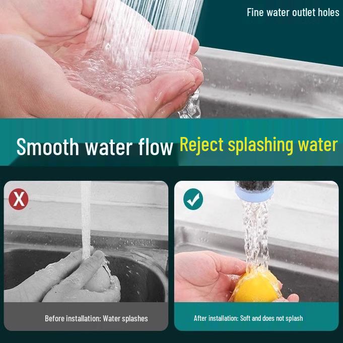 Универсальный фильтр-удлинитель для кухонного крана для очистки