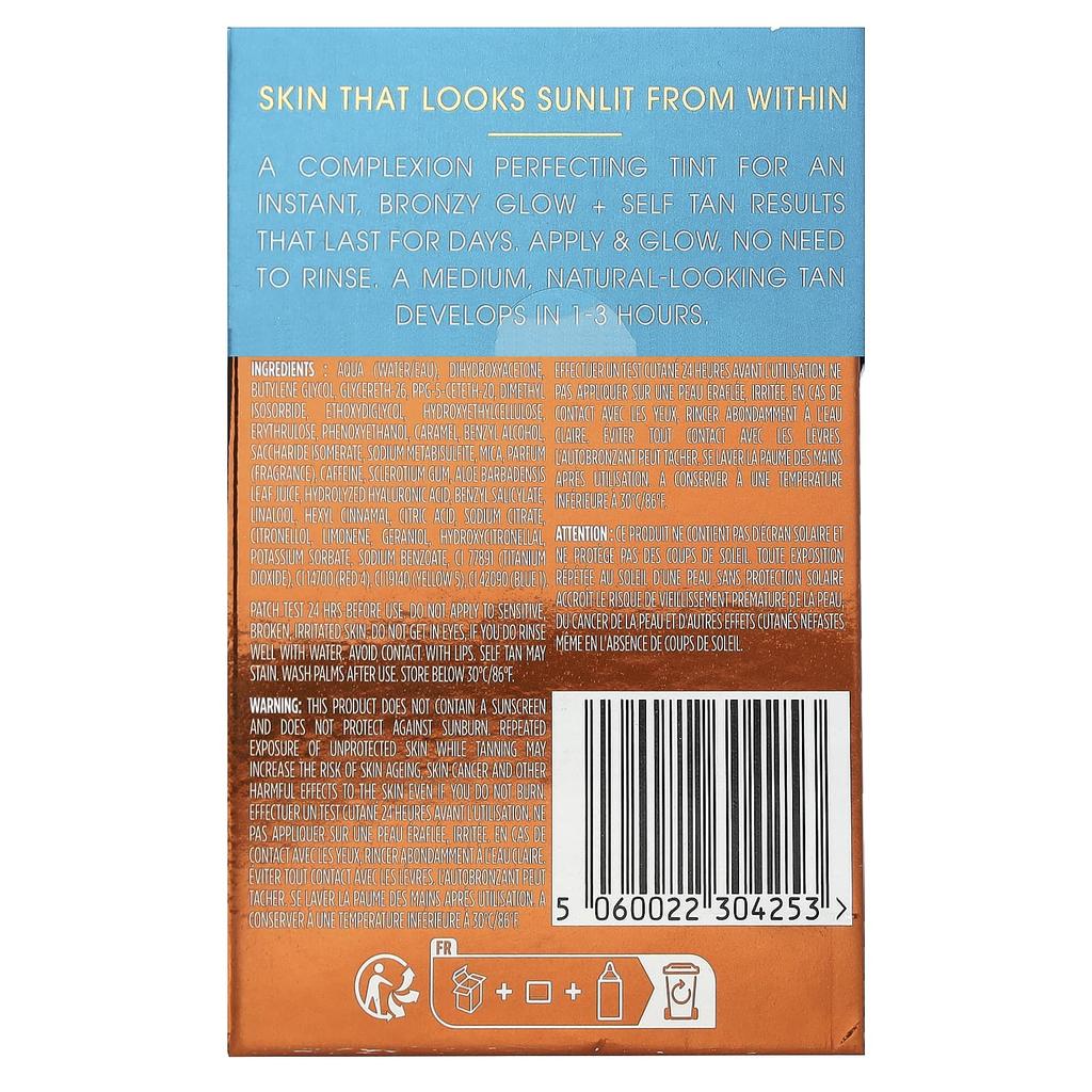 St. Tropez Sunlit Skin, Бронзирующий тинт + Загар, 30 мл (1 жидкая унция)