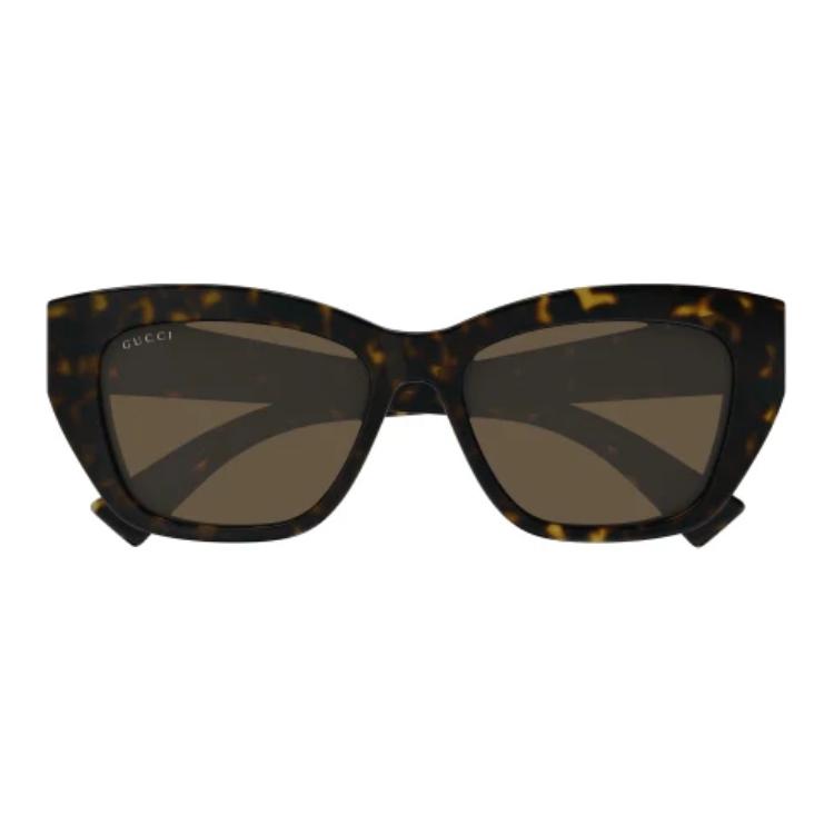 Gucci Original Design Acetate Irregular Shape Sunglasses Women sunglasses Tortoise GG1844SA002