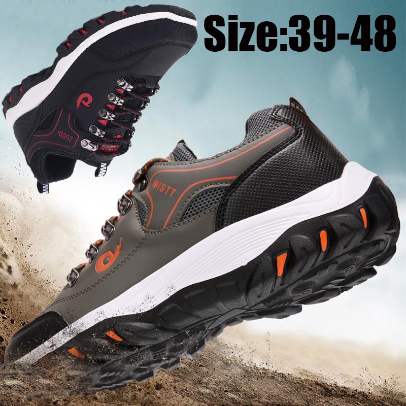 Мужская уличная обувь для приключений, повседневная обувь, спортивная обувь для походов большого размера, размеры 39–48