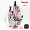 С Power Jet для гоночного двигателя 2T 4T Универсальный Keihin Koso Oko Мотоцикл PWK Карбюратор 21 24 26 28 30 32 34 мм