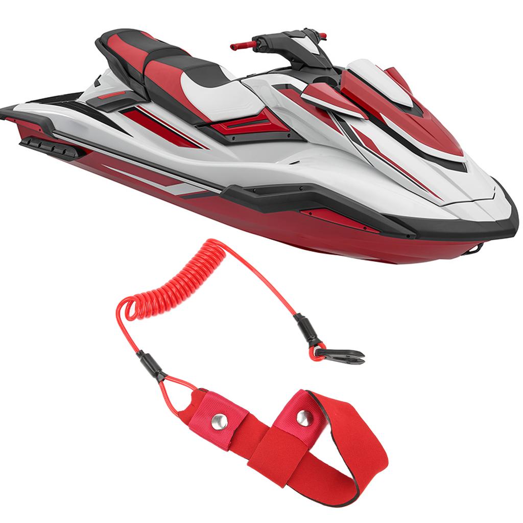 Start Kill Switch Safety Lanyard EW2?68348?00?00 Replacement for Yamaha FX1 1994?1995