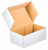 Cardboard Box 250X200X80Mm White-Brown 3W E 350G/M2 - 20 Pcs