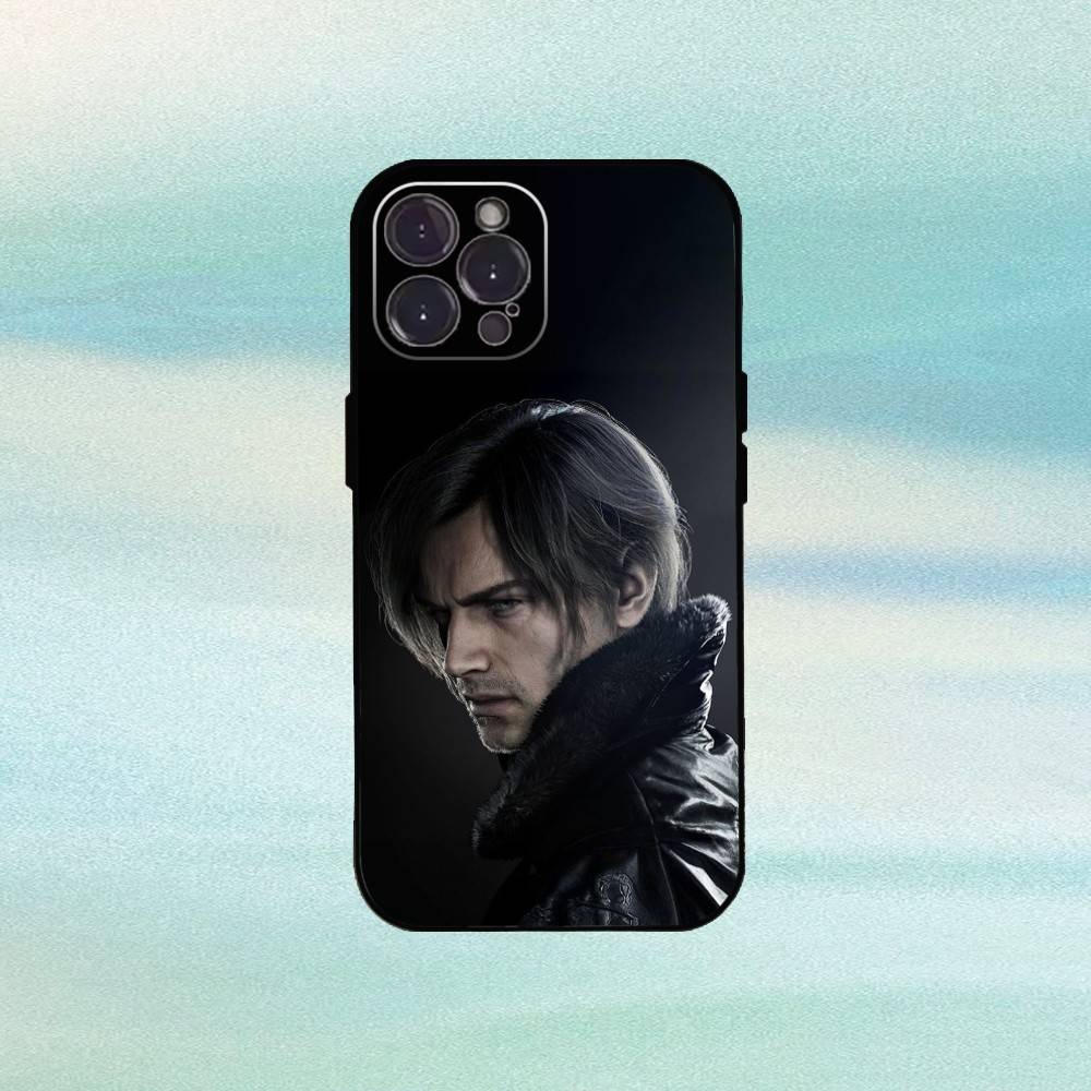 R-Resident Ada Wong and leon E-Evils Phone Case For iPhone17,16,15,14,13,12,Plus,Pro Max, 5G Others Soft Black Cover