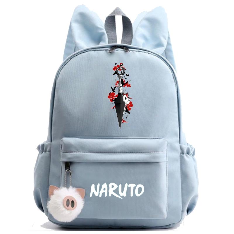 Аниме Наруто Рюкзак Подросток Девушка Мальчик Рюкзак Школьный Снова в школу Книжная сумка Мужчины Женщины Досуг Дорожная сумка Повседневная сумка
