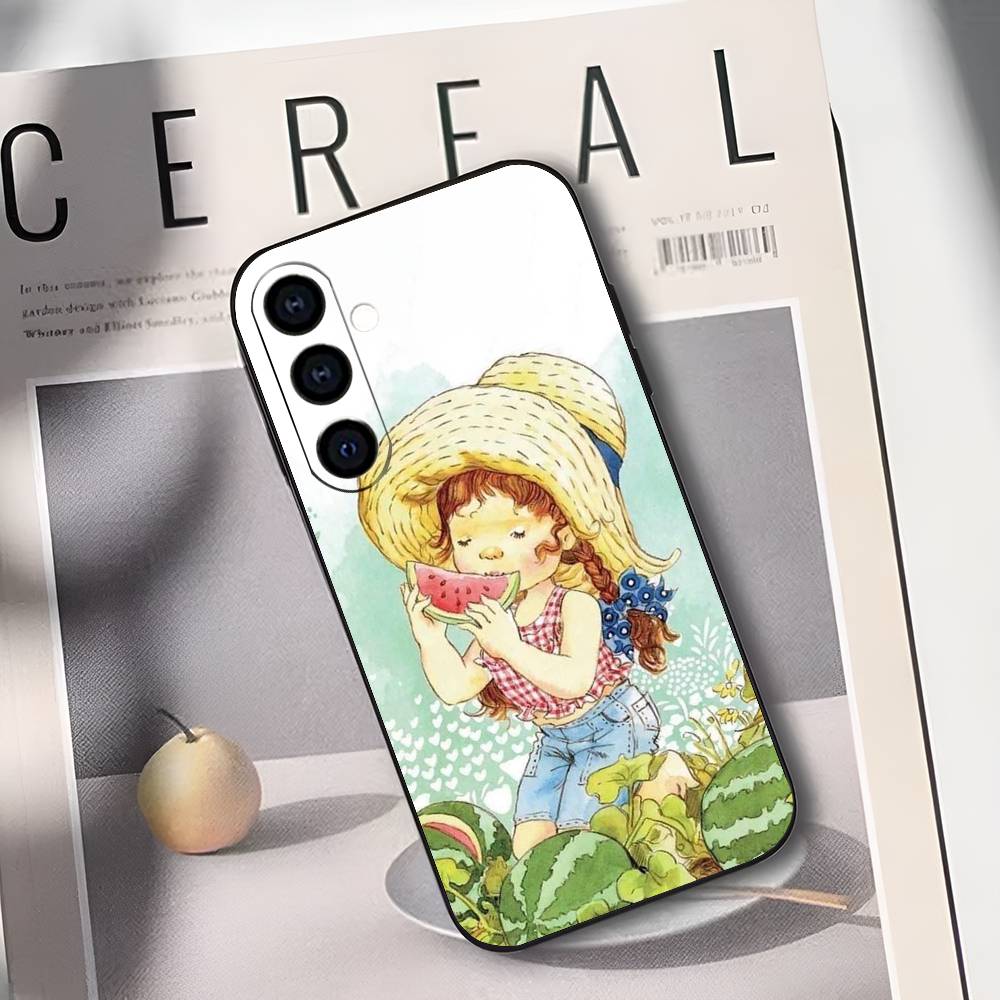 Чехол для телефона S-Sarah K-Kay для Samsung Galaxy A73,A72,A71,A70,A53,A52,A51, Мягкий силиконовый черный чехол