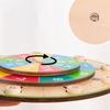 Montessori Turntable Multiplication Board Multiplication Table Calculate Game  Preschool