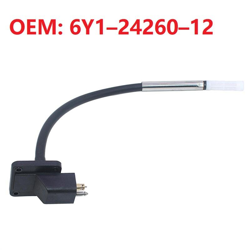6Y1-24260-12 6Y1-24260-10 6Y1-24260-12-00 Fuel Tank Connector Fitting With Hose For 12L 24L Boat Outboard Engine-A87Q