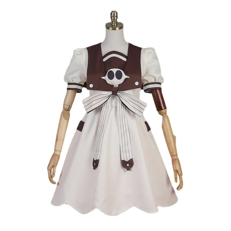 Аниме Туалетный мальчик Ханако-кун Дзибаку Сёнэн Ясиро Нэнэ Костюм для косплея Платье Парик Женский Девочки Форма Подарок Милый