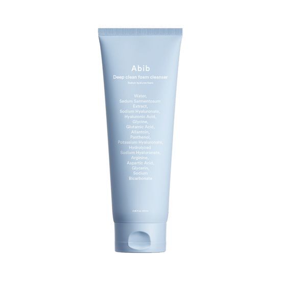 ABIB Пенка для умывания Deep Clean с гиалуроновой кислотой, увлажняющая 250 мл
