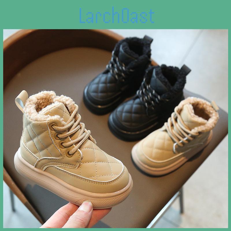 Kids Winter Boots Snow Fashion Thick Warm Plush Soft Bottom Girls Boots Winter Ski Boot