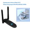 600 Мбит/с Wi-Fi-адаптер USB 3,0 двухдиапазонный 5 ГГц 2,4 ГГц 802.11AC RTL8812BU Wi-Fi-антенна Dongle Сетевая карта для ПК, ноутбука, настольного компьютера, бесплатный драйвер
