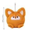 Panda Animal Doll Pendant Butter Bear Puppy Plush Keyring Animal Plush Toy Keychain  Bag Pendant
