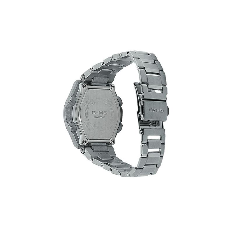Casio Серия BABY-G Модный Бизнес Цифровой Дисплей Композитный Циферблат Спортивный Водонепроницаемый Кварцевый Механизм Смоляной Ремешок Японский и Корейский MSG-S200D-7A