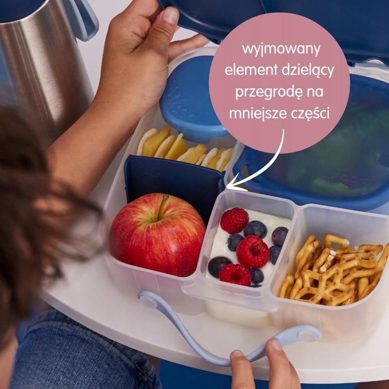 B.Box Lunchbox With Compartments For Children With Lemon Twist Cooling Insert