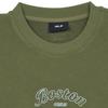 New MLB Boston Red Sox Sweatshirt Unisex Khaki 3AMTN1044-43KAP