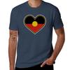 Aboriginal Heart TShirt Soft Stretch Short Sleeve Top