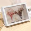 DIY Shadow Box деревянная рамка память настольный дисплей сухоцвет для