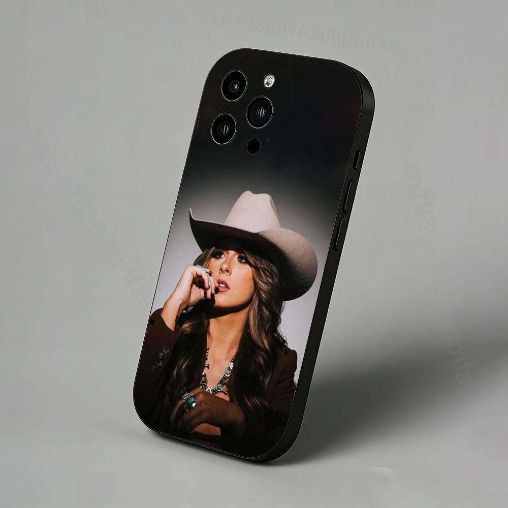 Чехол для iPhone E-Ella L-Langley Singer Для 17,16,15,14,13,12,11 Pro,Max,Plus,X,XS,XR,SE,Mini Защитная крышка на заднюю панель