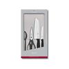 Ensemble De Couteaux - Victorinox - Swiss Classic - 4 Pièces - Couteau Santoku - Ciseaux De Cuisine