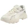 Pulsar Lite Shimmery Women Sneakers Cream Warm-White Silver 403720-01